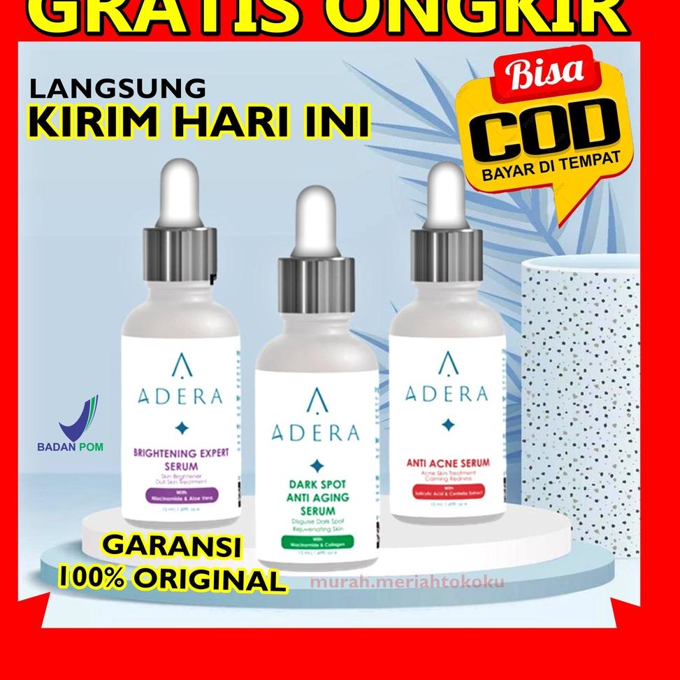 ⚡️Terbaik⚡️ ADERA SERUM ORIGINAL FACE SERUM ADERA WAJAH ORI UNTUK FLEK HITAM GLOWING ORIGINAL BPOM A