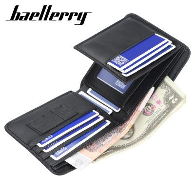 BAELLERRY D9152 Dompet Pria Bahan Kulit PU Leather Premium WATCHKITE WKOS
