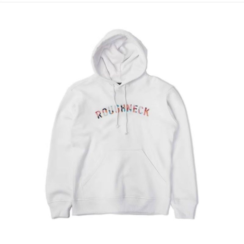 Roughneck H264 Sig White Color Chalk Hoodie - Hoodie roughneck Putih Limited Edition Premium Unisex