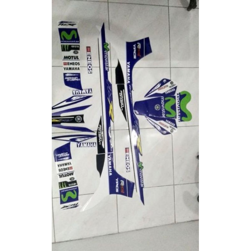 STRIPING striping  fiz fizr fiz r FIZ FIZR MOVISTAR movistar biru