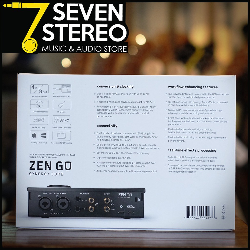 Antelope Zen Go Synergy Core Audio Interface Soundcard