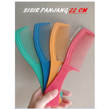 SISIR RAMBUT BAGUS PANJANG 22 CM / SISIR PANJANG WARNA