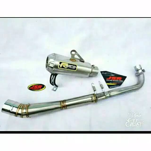 Knalpot Rcb kapsul Jupiter z vega r smash grand c70  supra 