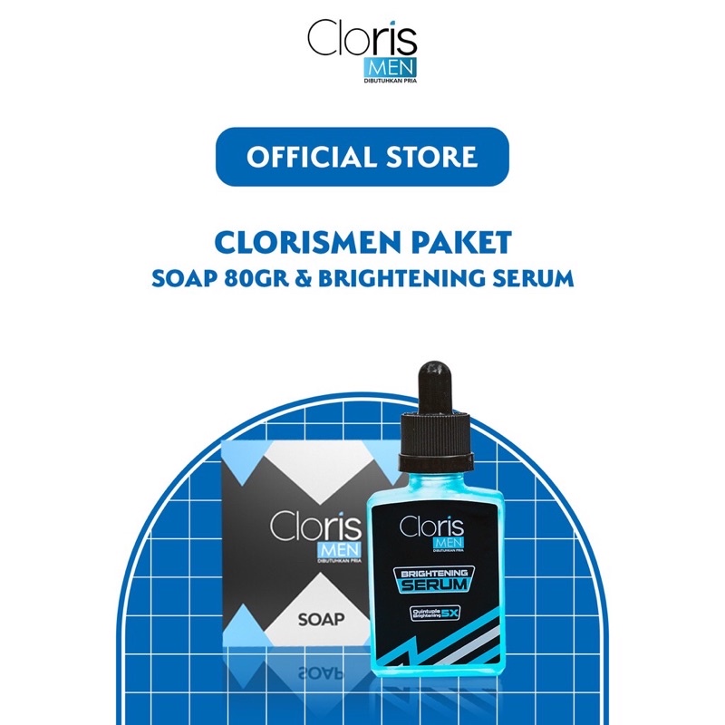 Clorismen PAKET Soap 80gr + Serum Brightening