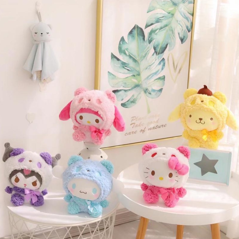 Kawaii My Plush Cinnamoroll Melody Mainan Anak Kuromi Toy Hadiah Natal Untuk