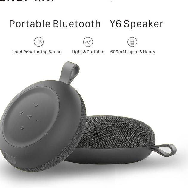 ➵ SAKUMINI Y6 ROUND BLUETOOTH WIRELESS SPEAKER ❊