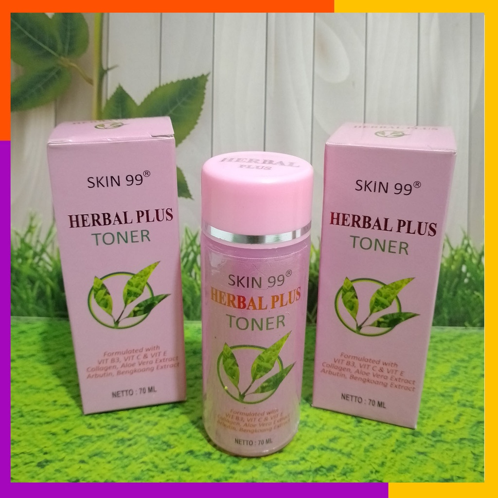 TONER HERBAL PLUS SKIN 99 BPOM