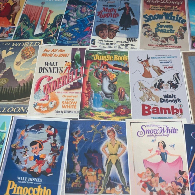 disney vintage stickers