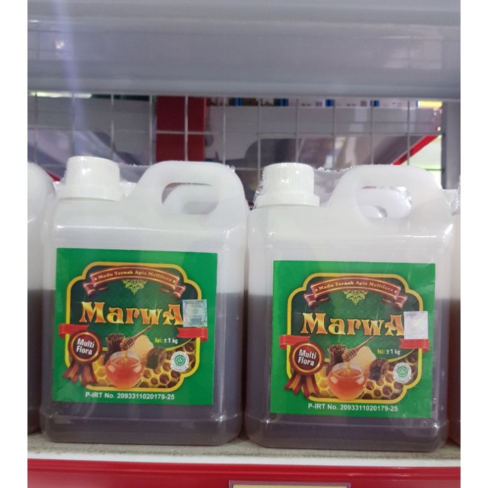 

Madu Marwa multiflora 1kg jrigen