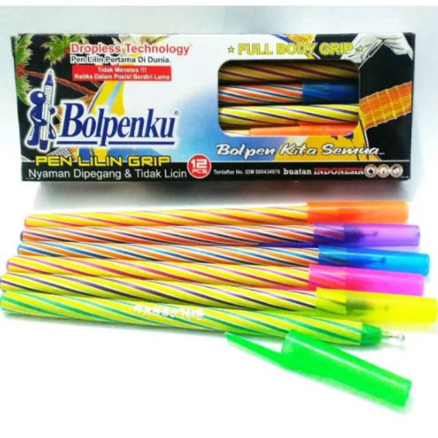 

Pen Bolpenku Lilin Spiral Tinta Hitam