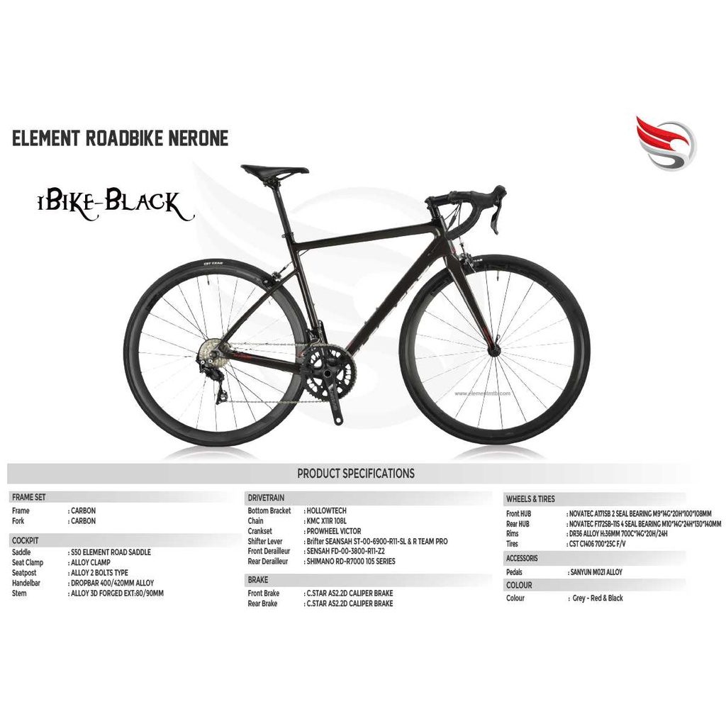 sepeda balap element ROADBIKE NERONE