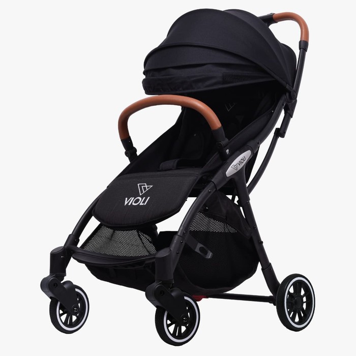 VIOLI STROLLER : AUTO FOLD BLACK