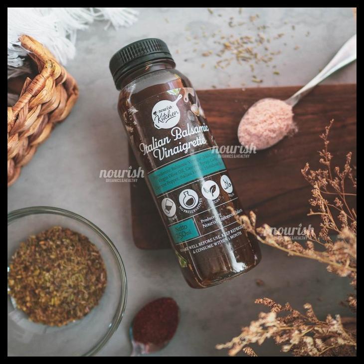 

TERBARUU!! Italian Balsamic Vinaigrette Dressing Salad Halal 250 ml TERLARIS