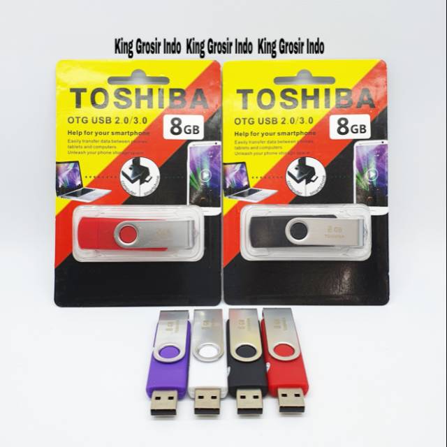 Flashdisk TOSHIBA OTG 8GB 8 GB Micro USB Original OEM Flash Drive