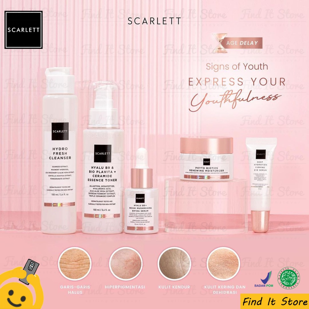 Scarlett Whitening Brightening Body Lotion | Shower Scrub | Serum | Facial wash | Cream Day Night