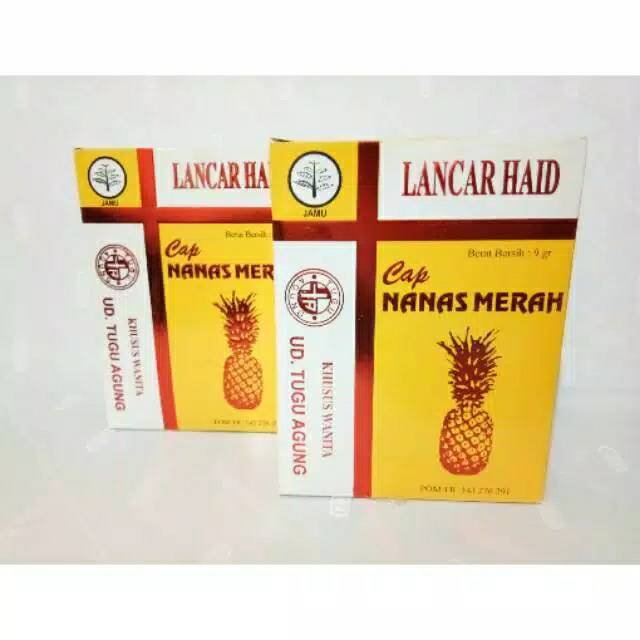 

Jamu Lancar Haid Cap Nanas Merah OriginaL