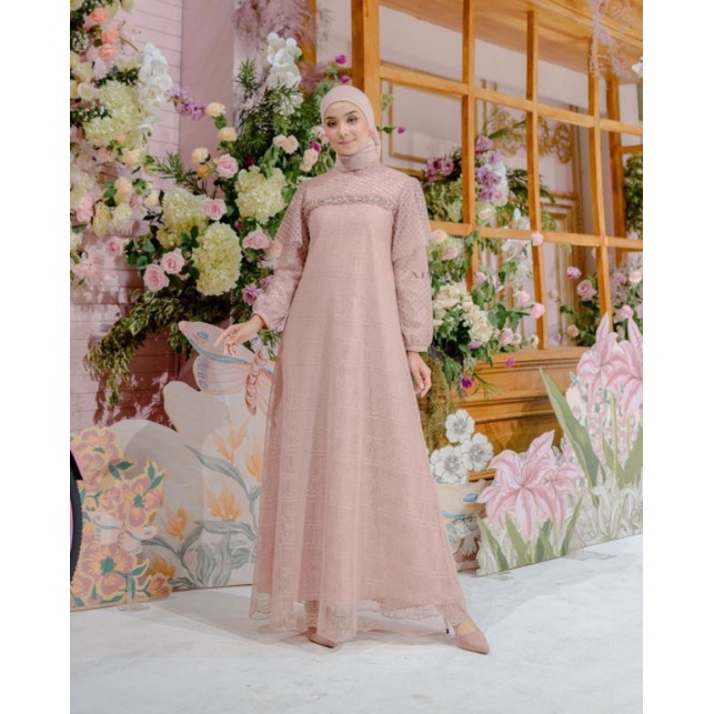 open jastip alyssa dress by ainayya