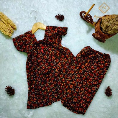 Gamis Batik Anak Dress Batik Anak Lengan Panjang