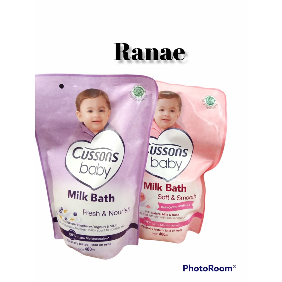 Cussons Baby Milk Bath 400 ml Refil All Variant