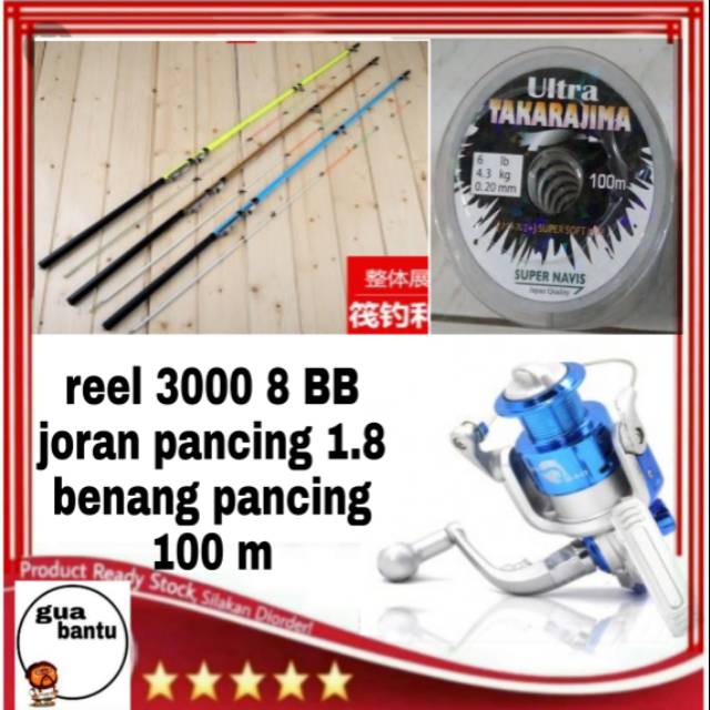 Reel pancing 3000 reel pancing murah