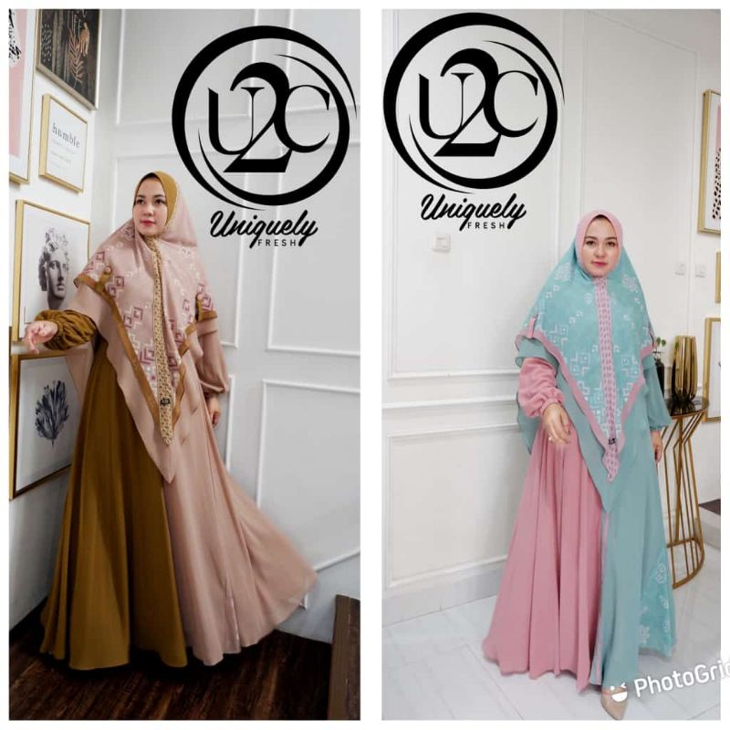 (SIAP KIRIM) Malika Premium Syari by U2C//Malika premium by U2C