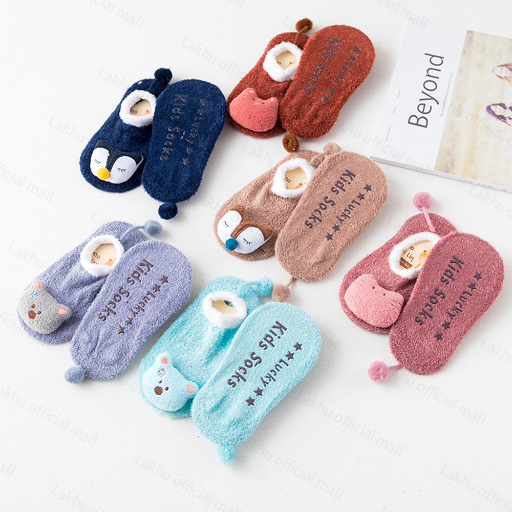 Lakhu kaos kaki bayi anak lucu/kaus kaki bayi anti slip /socks baby