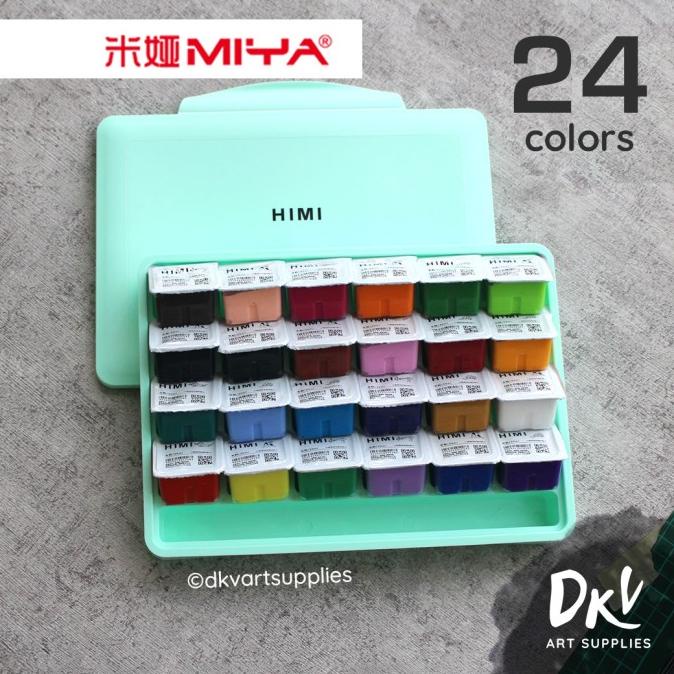 

Miya Himi Gouache 24 Warna Colors 30Ml 30 Ml