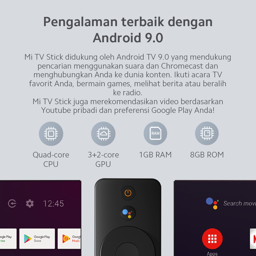 Xiaomi Mi TV Stick Android 9.0, Google Assistant & Smart Cast, Dolby & DTS Premium Surround Sound-4