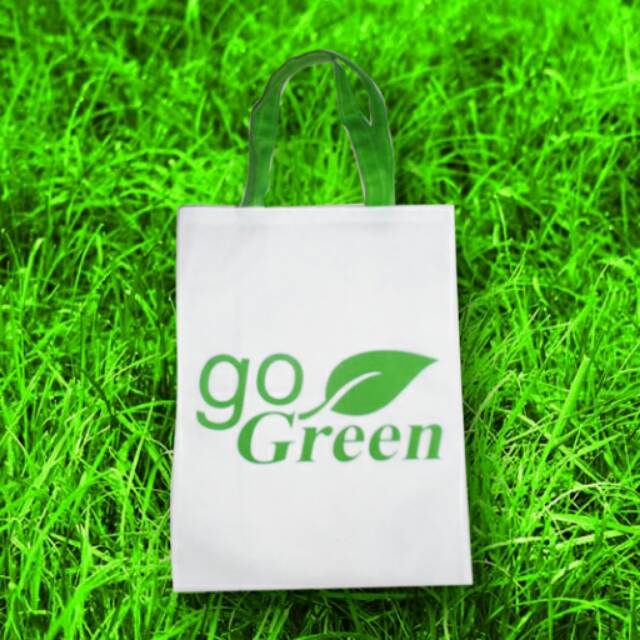 

Tas Spunbond Ramah Lingkungan Go Green Goodie Tote Bag Belanja Shop