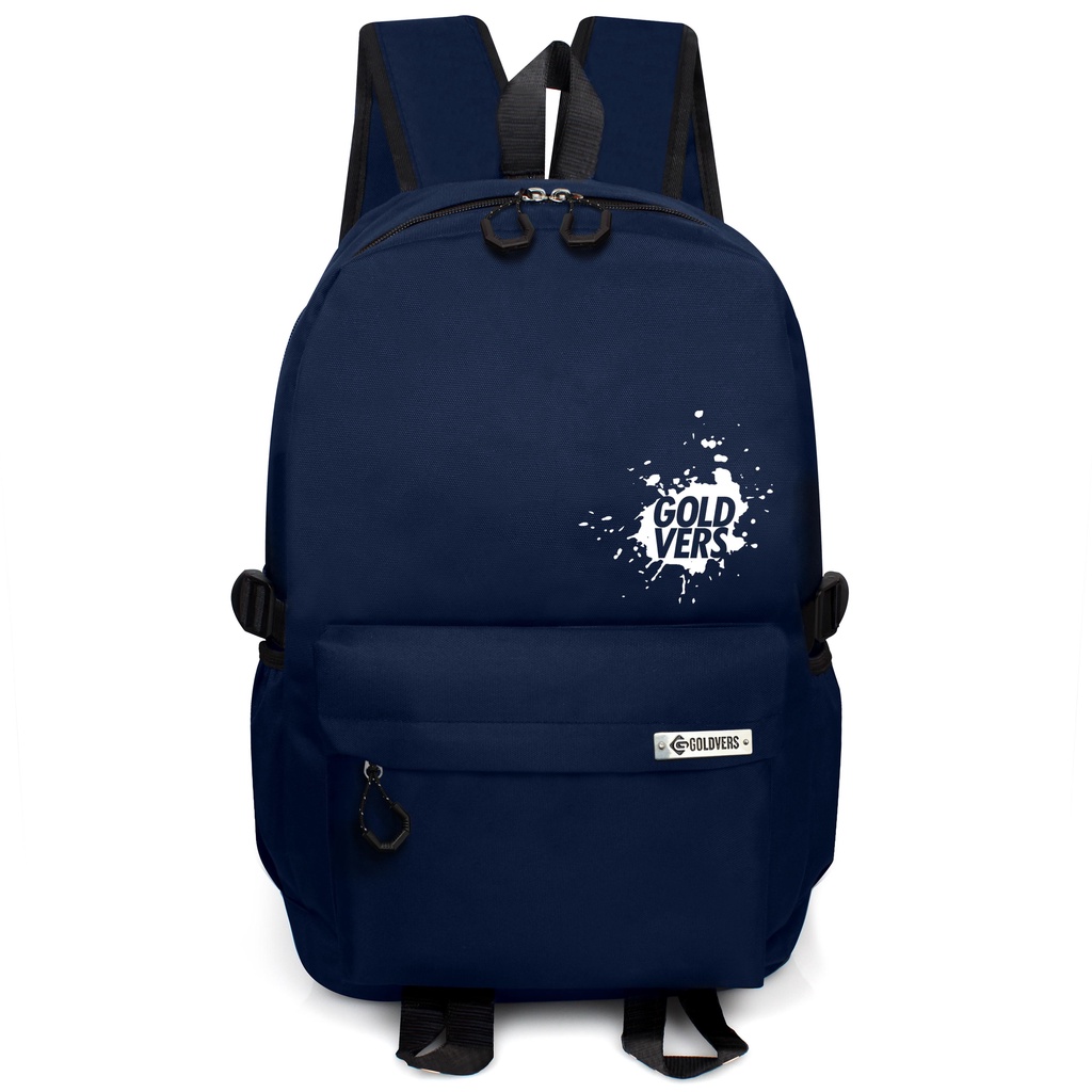 Tas Ransel Sekolah Anak Bahan Serat Nilon Tas Laptop 14inch SD SMP IMPORT - Goldiesbags