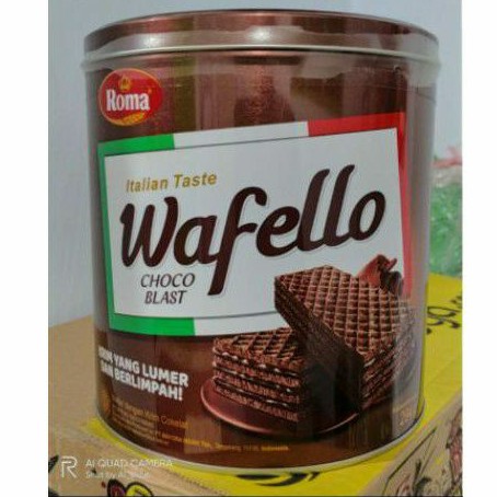 wafer roma wafello kaleng 234gr