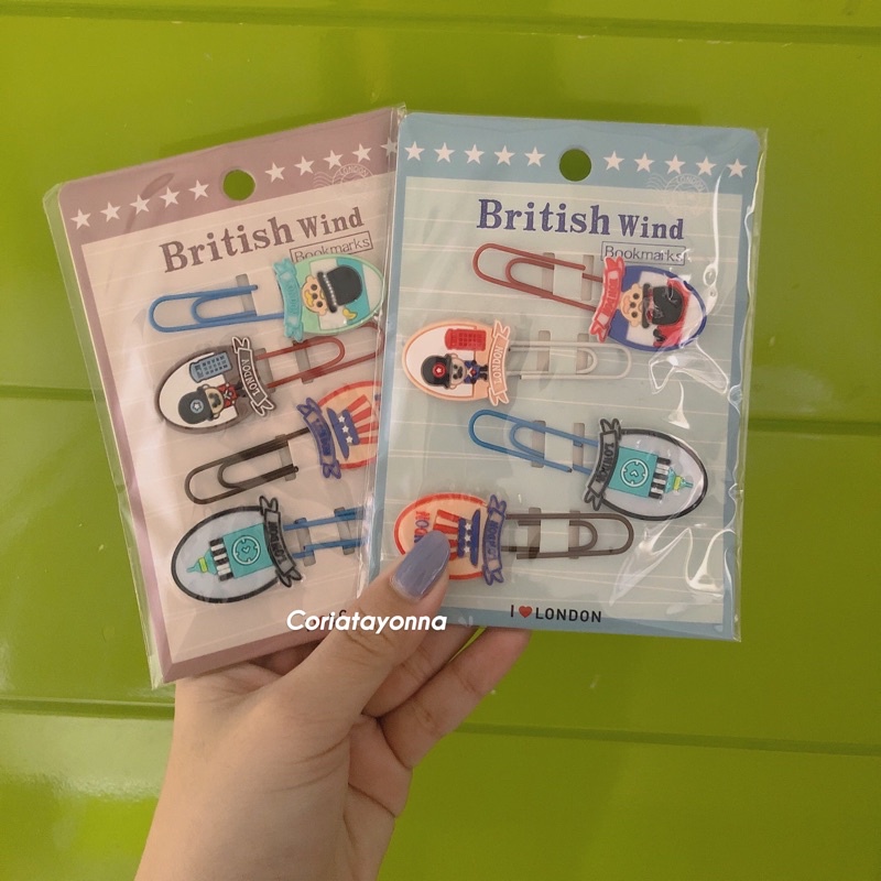 

Bookmarks / Paper Clip / Penjepit Kertas / Clip Buku