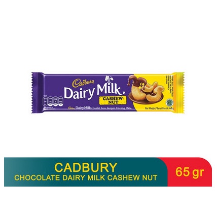 

Cadbury Cashew Nut 62gr X 12