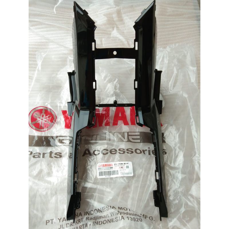 COVER TENGAH JUPITER MX KING HITAM METALIK ORIGINAL YGP 2PV-F842M-00-P5