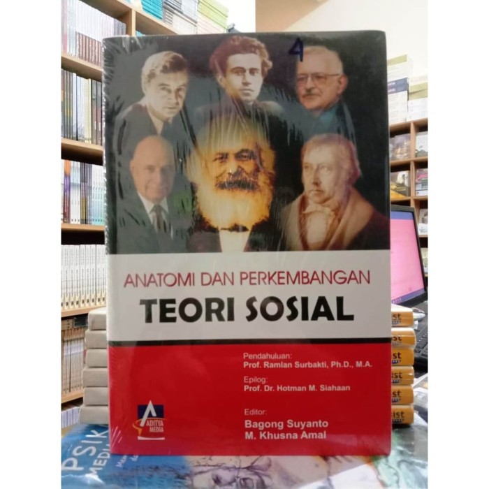 HARDCOVER Anatomi Dan Perkembangan Teori Sosial
