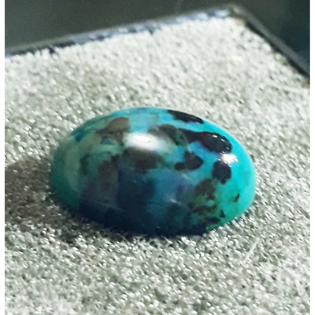 BACAN DOKO batu akik natural bacan doko majiko totol kristal size 14mm