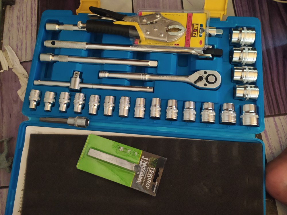 Lippro Kunci Sok 24 Pcs 6 Pt 1/2 Dr 8 - 31 Mm Socket Sock Set