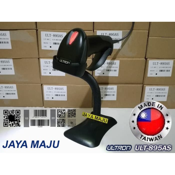 Jual D Barcode Scanner E Faktur Ultron Ult Auto Stand Qr Code Efaktur Shopee Indonesia