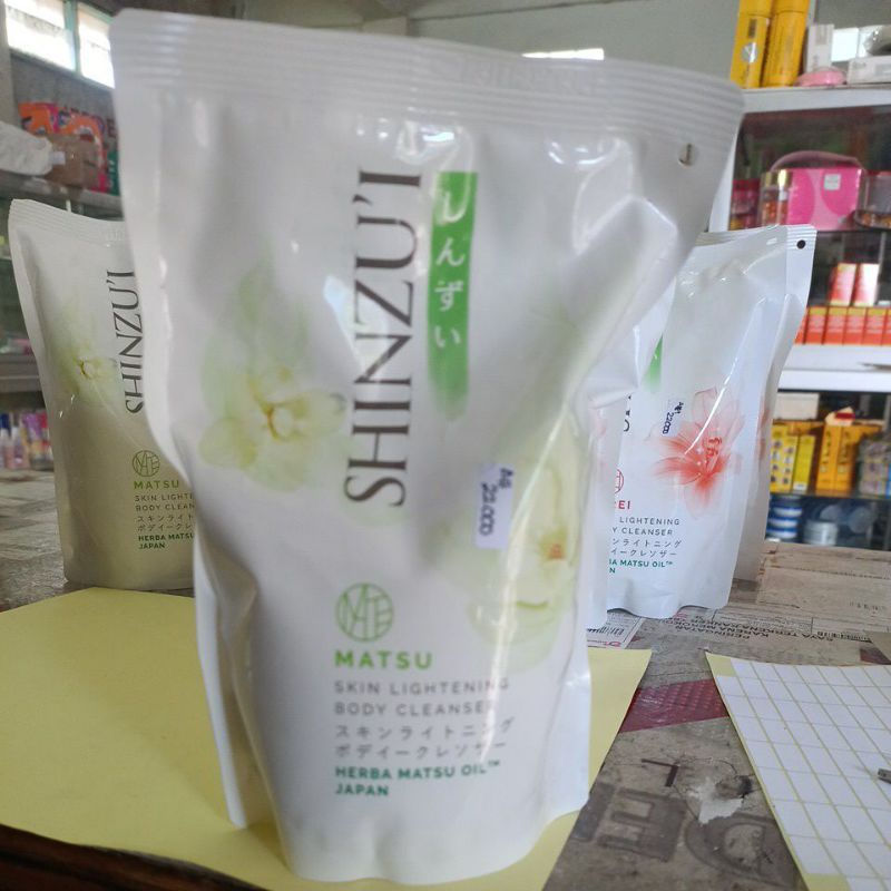 Shinzui sabun cair body cleanser refill 400ml