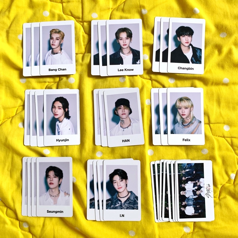 [Ready Stock] Stray Kids Scars MD Polaroid Photocard