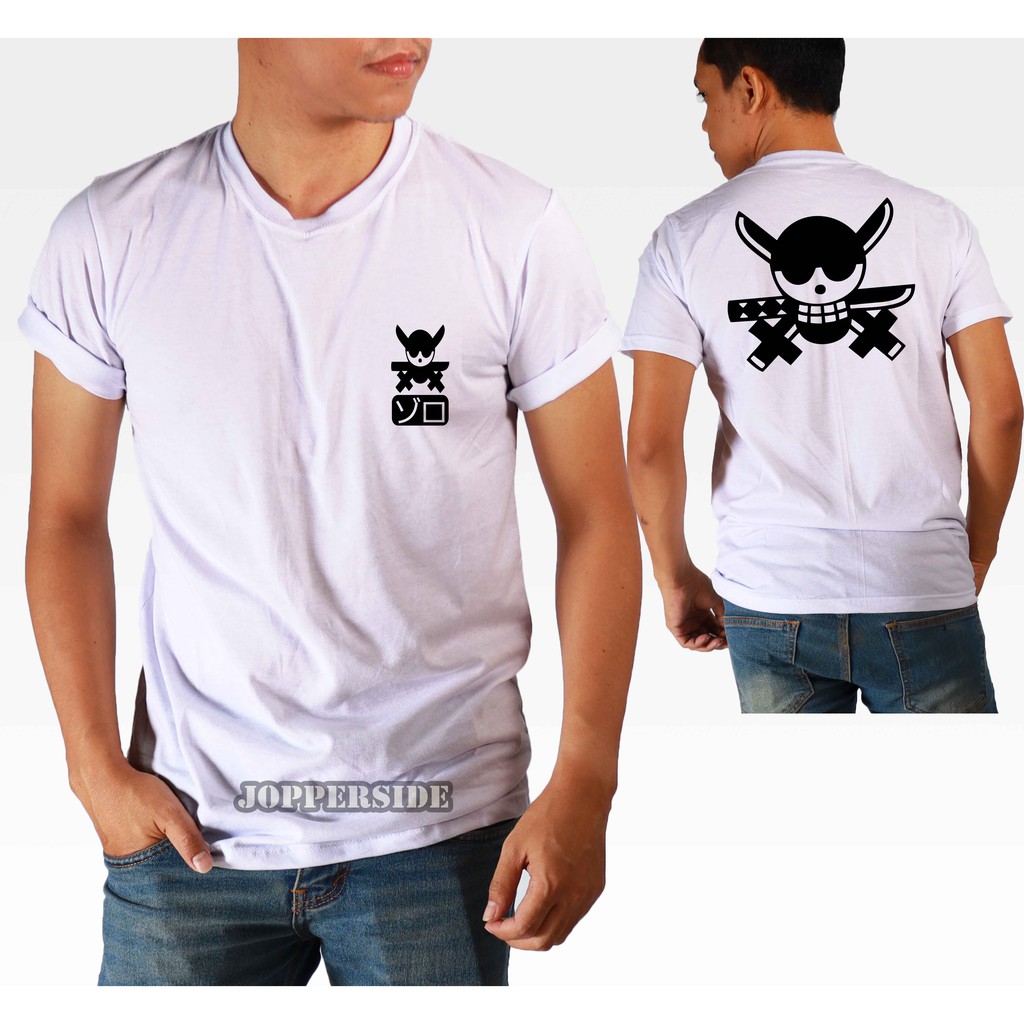 JOPPERSIDE KAOS DISTRO PRIA WANITA ANIME KOMIK MANGA JEPANG LUFFY ZORO ONE PIECE PREMIUM TS72 BB