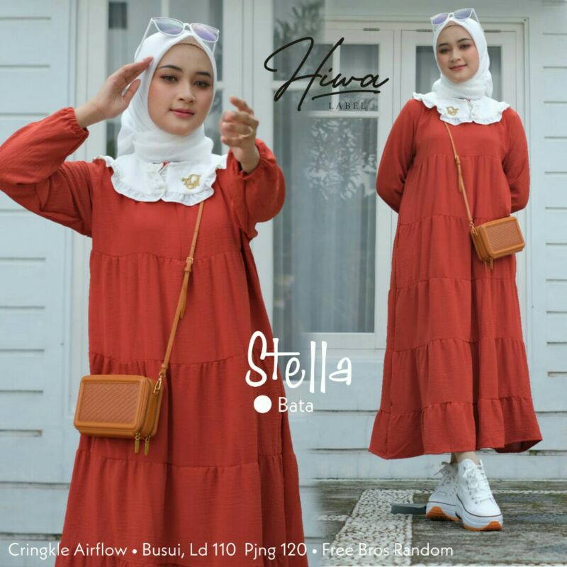 STELLA Midi Dress Ori by Hiwa