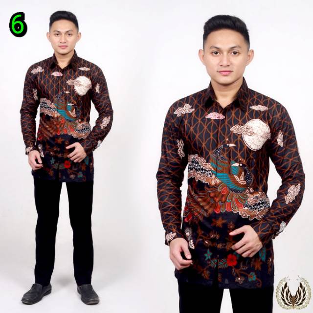 Kemeja hem batik pria terlaris