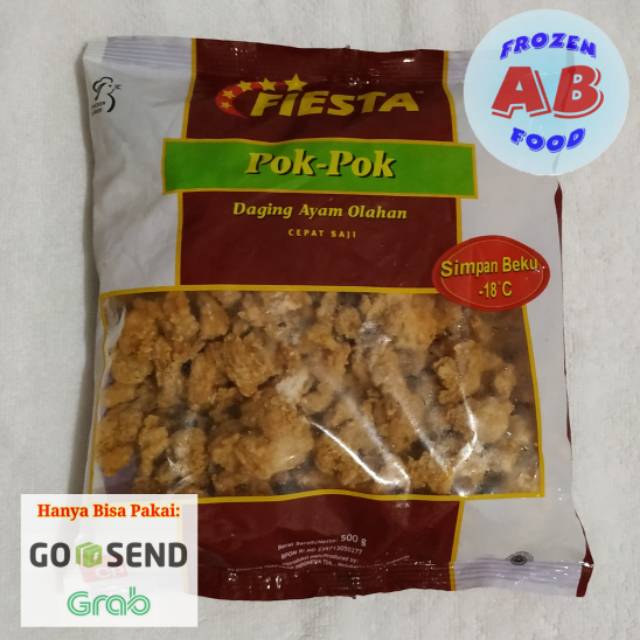 

Fiesta Pok Pok 500 gram Daging Ayam Olahan 500gr Fiesta Pok-pok 500 gr