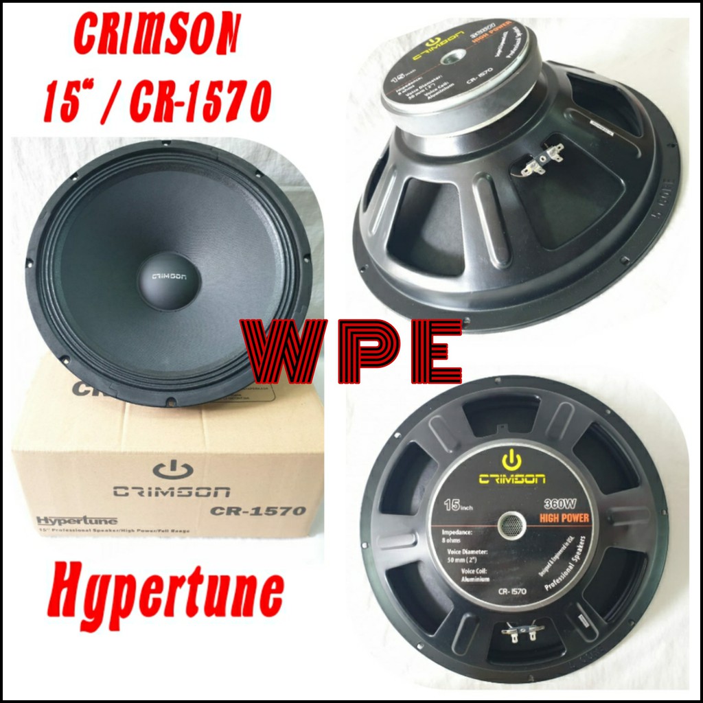 speaker komponen crimson cr 1570 15inch cr1570