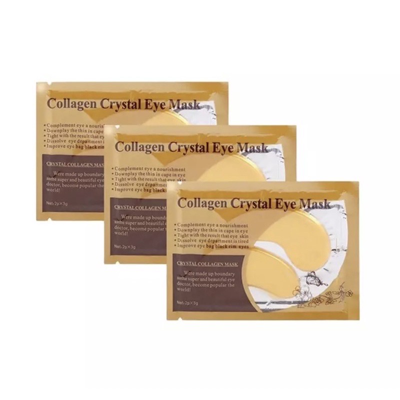 Masker Mata Emas / Gold Collagen Crystal Eye Mask - barangunikmikha