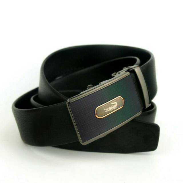 Ikat pinggang pria kulit branded import crocodile