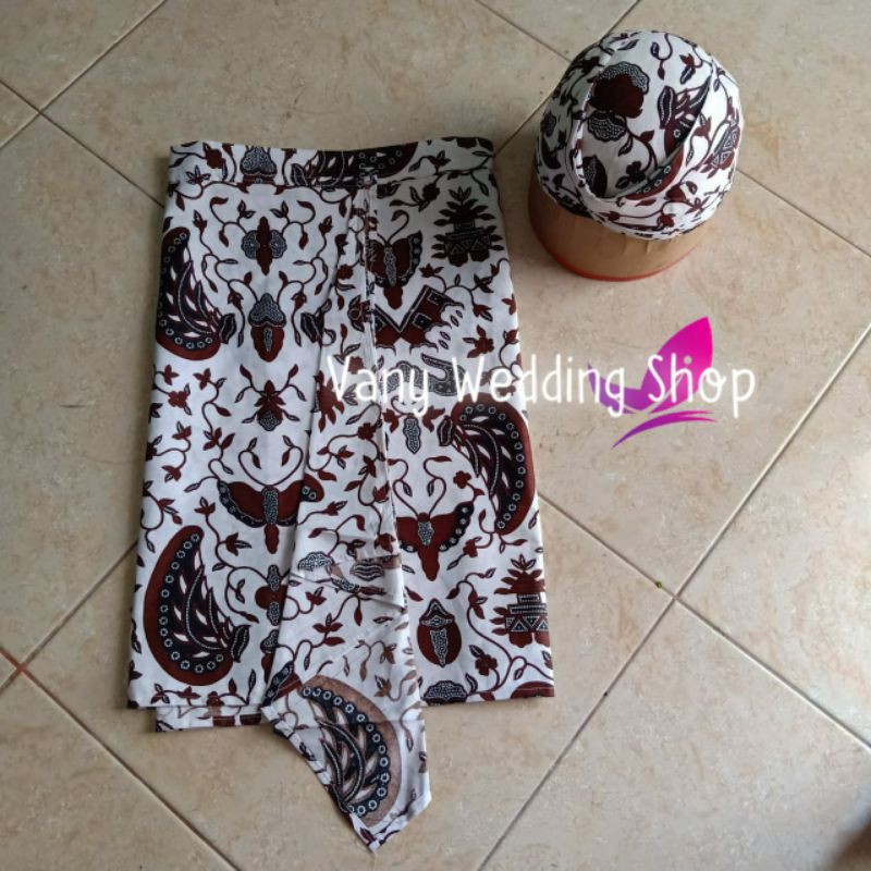 Sapit Urang + Blangkon, Motif Sido Asih Gede