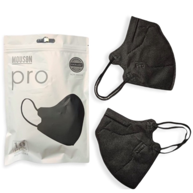 Masker Mouson KN95 Mouson Pro 5ply Masker Mouson Pro KN95 Model Pokana KN95 Mouson 5D Mouson 5ply Warna Warni