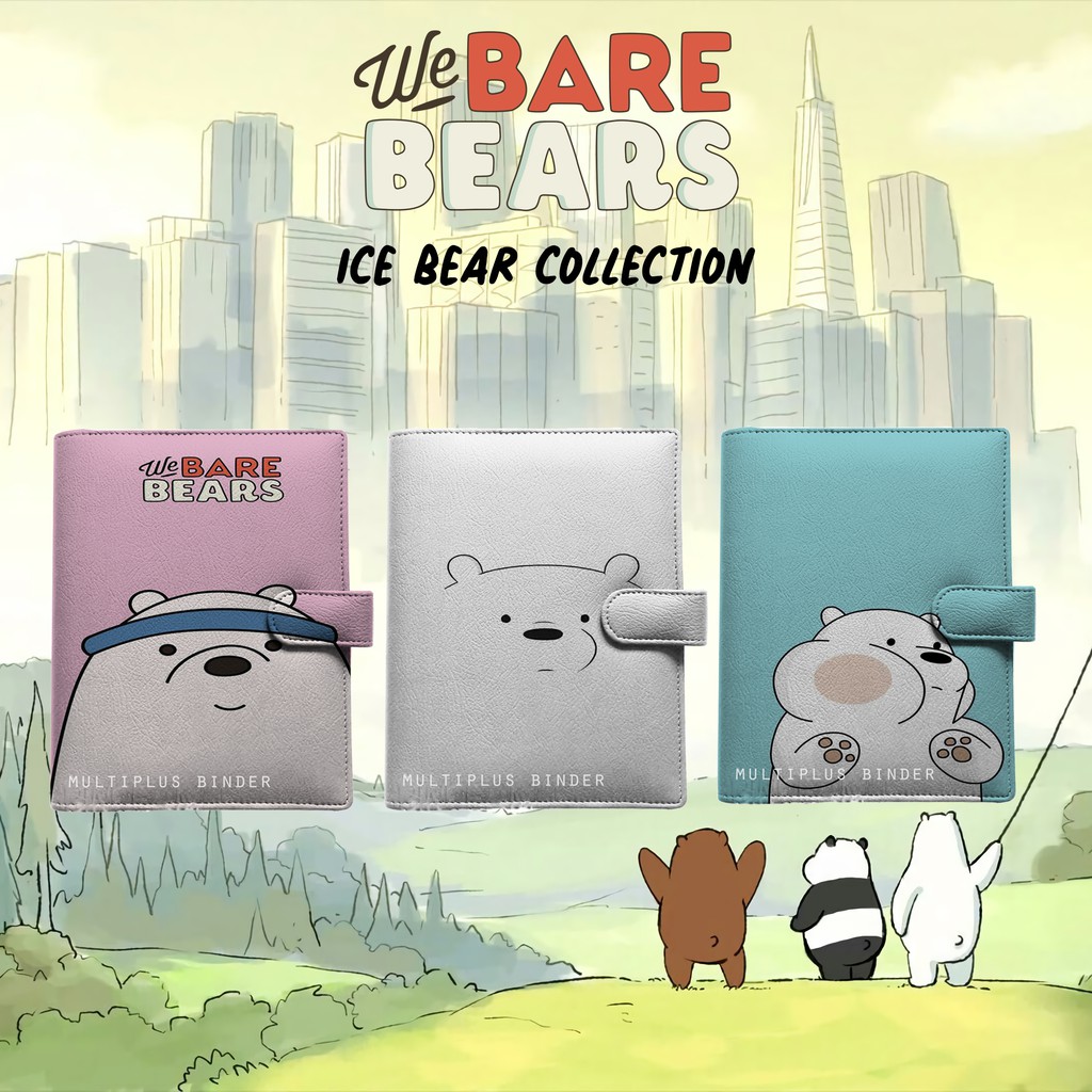 

BINDER ICE BEAR WE BARE BEARS EDITION CUSTOM